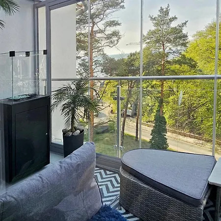 Holidayhomepl Dwupoziomowy Przy Plazy Z 2 Balkonami, 2 Lazienkami Misdroy